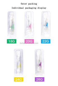 Cánula Intravenosa en Forma de <span class=keywords><strong>Y</strong></span> con Puerto de Inyección, Aguja de Infusión 18Ga 20Ga 22Ga 24Ga - Product Image 4