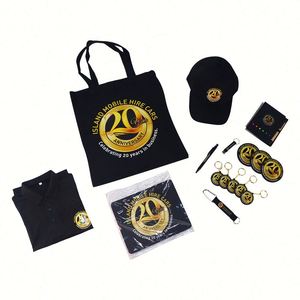 Design Custom logo Low Price <b>Gift</b> <b>Set</b> T-shirt Hat Black Corporate Promotional <b>Gift</b> <b>Set</b> for Activities Business - Product Image 4