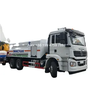 6X4 Shacman 21cbm Hogedruk Waterwagen Vacuüm Truck Riolering Zuigkracht