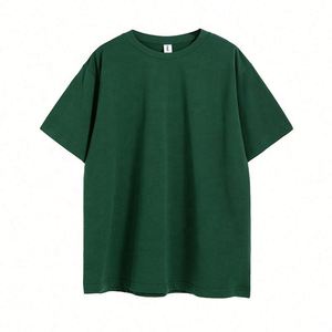 Camisetas de Cuello Redondo para Hombre, Manga Corta, 100% Algodón, Lisas, Talla Grande, Venta al Por Mayor - Product Image 4