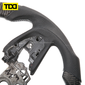 พวงมาลัยคาร์บอนไฟเบอร์แท้ TDD สำหรับ HONDA CIVIC รุ่นที่ 10 เจเนอเรชั่นจีน FC/FK ปี 2016 2017 2018 2019 2020 2021 - Product Image 3