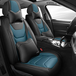 <span class=keywords><strong>Coussin</strong></span> de siège de voiture en cuir de bonne qualité pour Corolla, luxe, quatre saisons, GM, fermeté moyenne, ajustement universel - Product Image 3