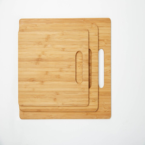 ผู้ผลิตเขียงไม้ไผ่ขายตรง เขียงไม้ไผ่แบบแบนแท้ เขียงไม้ไผ่รูปทรงเอว - Product Image 3