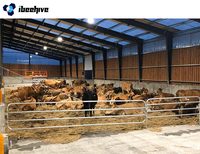 Ferme en acier pour portières de mouton, Structure de ferme, maison prélevante, ferme agricole et entrepôt d'animaux