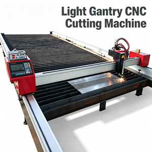 Máquina de Corte por Plasma CNC de Pórtico Ligero, Motor Servo de 380V, Cortadora de Chapa Metálica de Alta Precisión, Funcionamiento Automático - Product Image 1