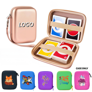 Étui rigide imperméable en EVA pour <span class=keywords><strong>jeu</strong></span> de cartes, étui de transport et de rangement protecteur pour <span class=keywords><strong>jeu</strong></span> de cartes <span class=keywords><strong>UNO</strong></span>, étui pour cartes - Product Image 1