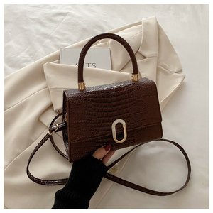 Nouveauté 2025 : Sac bandoulière chic et élégant pour femme, effet croco, avec finition texturée haut de gamme - Product Image 3