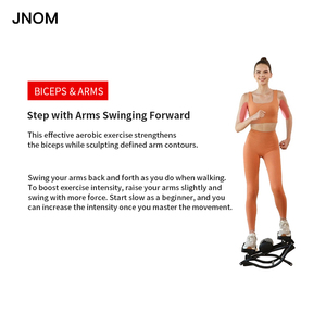 Compact Portable Steel Fitness Stepper Rock <strong>Stepping</strong> Lateral Rocking Exercise <strong>Machine</strong> for Knees Joints - Product Image 6