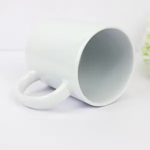 Grosir Mug Kustom Sublimasi Keramik Kosong Putih Transfer Panas 11Oz Murah