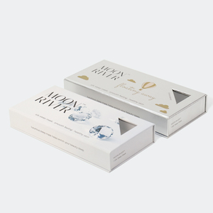 Custom logo Rigid Recyclable Paper Gift <b>Box</b> and Premium High-end Hard Paperboard Magnetic logo Gift Packaging <b>Box</b> - Product Image 3