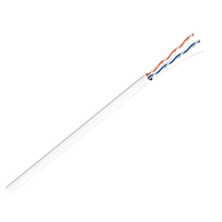 Câble de télécommunication LAN Cat3 extérieur étanche 100m 305m 500m Hyac 2*2*24AWG BC CCA Câbles de communication avec gaine PE 10015