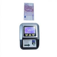 Détecteur de monnaie universel multi-pays avec écran LCD, design portable pour la détection des motifs des dollars américains, des dinars jordaniens et des yuans chinois