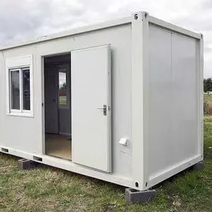 Maison modulaire en acier de 20 pieds 40 pieds avec 3 chambres à coucher maison conteneur personnalisée maison mobile