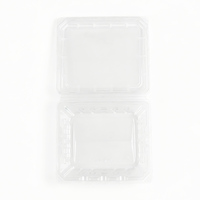 Boîte d'emballage en plastique transparente pour myrtilles, 185 g |   Barquette à fruits articulée en PET transparent avec trous d'aération et couvercle anti-buée 185A – Vente directe usine