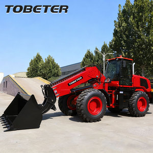 Tobeter tl3500 4x4 Telescopic DIESEL nhỏ gọn máy xúc cho lưu trữ sân và vận chuyển hàng hóa thiết bị đầu cuối - Product Image 1