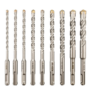 Guest Quality Cross Hammer Drill Bit Set 5 6 8 10 12 14 16 Mm Round Shank For Masonry Concrete Drilling - Product Image 1