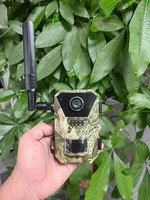 Mini Caméra de Chasse 4G LTE Dissimulée 4K HD Vision Nocturne Sans Fil Extérieure Étanche Piège Photo Capteur CMOS Carte SIM Cloud
