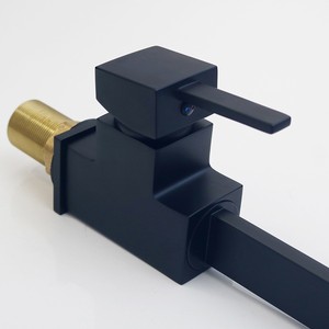 Matte đơn xử lý lưu vực vòi-Thiết kế vuông hiện đại cho phòng tắm Vanity - Product Image 2