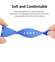 Bracelet en silicone de remplacement IDEAL pour Apple Watch Ultra 3 2 Series 11 10 9 8 SE Sport, 49 mm et 46 mm