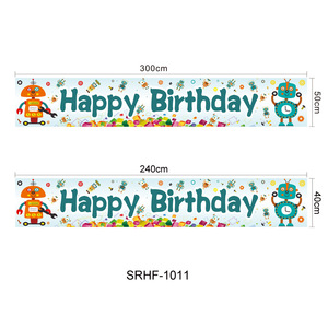 Banderas de banderas personalizadas de fondo de fiesta de <span class=keywords><strong>feliz</strong></span> <span class=keywords><strong>cumpleaños</strong></span> de selección multicolor - Product Image 5