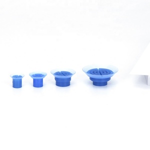 Vacuum Pad ZP3P Series Vertical Vacuum Inlet with Adapter <b>Silicone</b> <b>Rubber</b> Blue Sealing Skirt Design Better Sealing Performance - Product Image 6