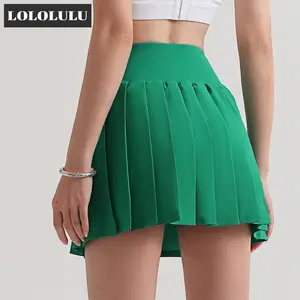 Hot Sale Tennis Wear For Women Golf Pleated Dress With Side Pockets Shorts