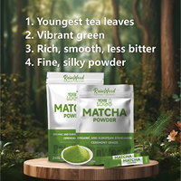 Poudre de thé vert matcha de qualité cérémonielle OEM de marque privée Poudre de matcha de haute qualité