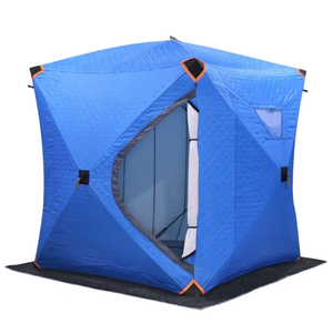 Tente sphérique isolée monocouche à cadre en aluminium, quatre saisons, une chambre, 3-4 personnes, ouverture automatique rapide, auvents épais - Product Image 3
