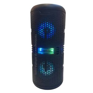 Enceinte KTS KTS-1099, double enceinte portable sans fil de haute qualité de 3 pouces, lumière de couleur <span class=keywords><strong>flash</strong></span>, enceinte de fête en plein air - Product Image 1