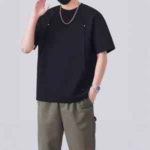 <span class=keywords><strong>Camicia</strong></span> da <span class=keywords><strong>uomo</strong></span> personalizzabile, nuovo modello, pesante, tridimensionale, a <span class=keywords><strong>mezza</strong></span> <span class=keywords><strong>manica</strong></span>, vestibilità ampia, con un minimo d'ordine di 1 pezzo - Product Image 4