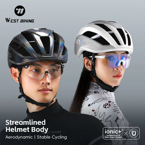 WEST BIKING-Cascos aerodinámicos para ciclismo, cascos transpirables a prueba de olores, protección aerodinámica para la cabeza, <span class=keywords><strong>casco</strong></span> para montar en <span class=keywords><strong>bicicleta</strong></span> - Product Image 6