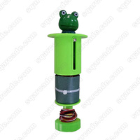 Kit de bricolage d'arcade de poussoir de pièce de monnaie pour enfants frappant la souris/accessoires de jeu de grenouille avec marteau jeu de frappe interactif amusant pour les enfants