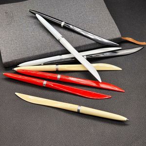 Office Multifunctional Plastic Knife <b>Blue</b> Ballpoint <b>Pen</b> Advertising Business Open-box 1.0mm Tip Non-Erasable School Use - Product Image 4