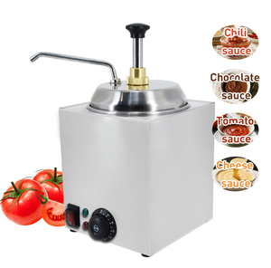 Dispensador de Salsas de Acero Inoxidable 201 de 2L con un Solo Cabezal, Económico y de Alta Venta, para Restaurantes, Hogares y Hoteles - Product Image 1