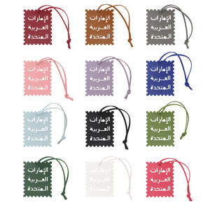 Breloques en cuir PU en gros, cadeau promotionnel arabe, breloques colorées pour la décoration <span class=keywords><strong>de</strong></span> sacs - Product Image 1