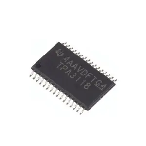 Lorida Original Circuito Integrado de Potência Digital Classe D Áudio 30 Watt Amplificador TPA3118D2DAPR MCU Microcontrolador Ic Chip