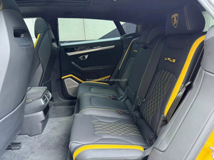 Coprisedili Auto Completi Personalizzati in Pelle Nera e Gialla per <span class=keywords><strong>Lamborghini</strong></span> Urus 2018-2026 - Product Image 2