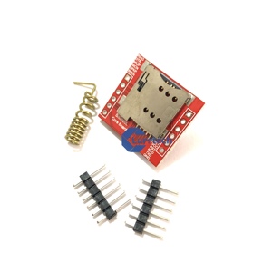 מודול GPRS GSM SIM800L לוח פיתוח לוח ליבה מרובע-פסים עם כרטיס MicroSIM יציאה טורית TTL SIM800 - Product Image 2