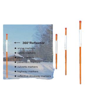 Tige réfléchissante en fibre de verre FRP comme marqueur d'allée - Product Image 6