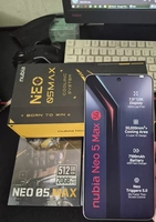 Téléphone mobile Nubia Neo 5 Max version mondiale 5G, écran LCD IPS de 7,5 pouces, Dimensity 7100, 7100 mAh, smartphone à grand écran