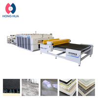 Machine de plastification automatique, en fibre de verre, pressoir à chaud et réglage de tissu froid, appareil à plastifier pour couverture en aérogel à double ceinture, w