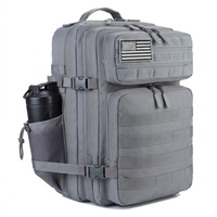 Mochila Táctica Trailpop Resistente de 48L, Fabricada en Poliéster 900D, con Múltiples Bolsillos, Ideal para Campismo, Supervivencia y Actividades al Aire Libre