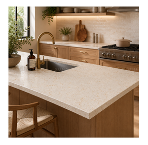 Losas de Piedra Versátiles en Color Crema Ámbar Beige, Mármol con Patrones Naturales para Proyectos de Pisos y Paredes Interiores Modernos y Tradicionales - Product Image 1