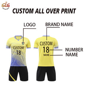 Универсальная футбольная майка из полиэстера с возможностью индивидуализации, легкая, с вышивкой, в стиле ретро, футбольная форма - Product Image 2