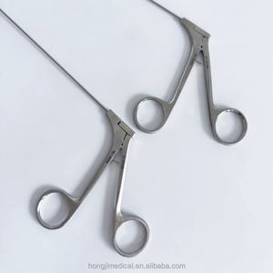 Stainless Steel Bronchoscope <strong>Crocodile</strong> <strong>Forceps</strong> Set Adult/Pediatric ENT Surgical Instrument - Product Image 2