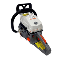 Tronçonneuse à essence UM 5200, démarrage facile, barre et chaîne de 16 pouces 3/8, accessoires complets pour la coupe du bois
