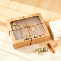 Kit de bar en cuivre personnalisé, fabrication directe, ensemble d'outils de bar, shaker à cocktail Boston en acier inoxydable