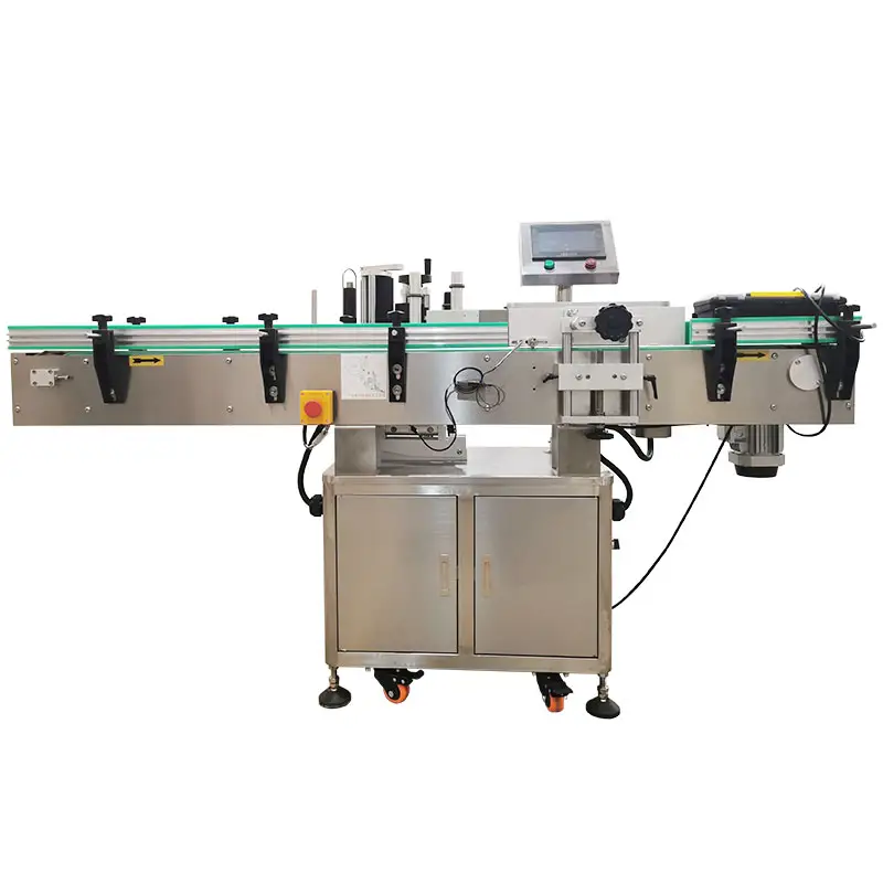 China Distributor Price Packaging Line Machinery Fully Automatic Round Bottle Sticker Labeling Machine for Sale