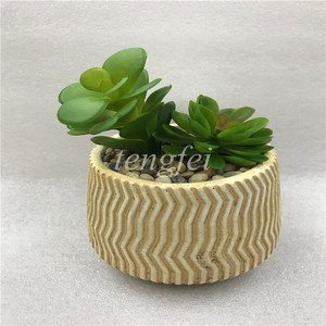 Good quality round planter fiber cement planter flower pot molds for cements pots