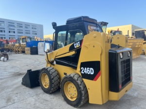 รถตักล้อยางมือสอง CAT 246D ราคาถูก ระบบไฮดรอลิกเชื่อถือได้ พร้อมส่งออก - Product Image 5